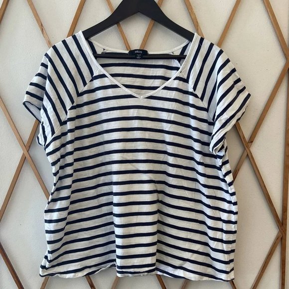 Dresses & Skirts - Ellos Striped T-Shirt